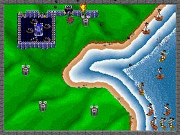 Rampart (Trackball) - screen 1