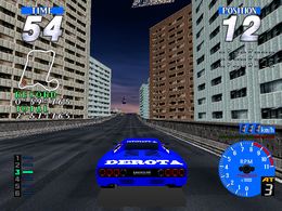 Rave Racer (Rev. RV2, World) - screen 1