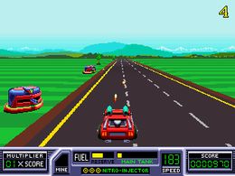 Road Blasters (cockpit, German, rev 1) - screen 1