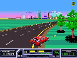 Road Blasters (upright, German, rev 1) - screen 1
