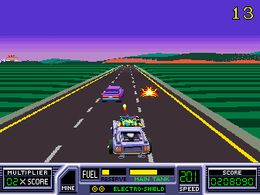 Road Blasters (upright, rev 3) - screen 1