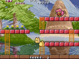 Rod-Land (World) - screen 1