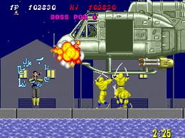 Shinobi (set 2, System 16B, FD1094 317-0049) - screen 1