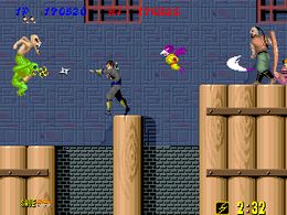 Shinobi (set 4, System 16B, unprotected) - screen 1