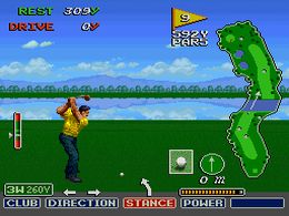 Skins Game (Nintendo Super System) - screen 1