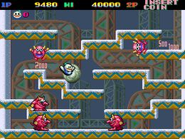 Snow Bros. - Nick & Tom (set 2) - screen 1