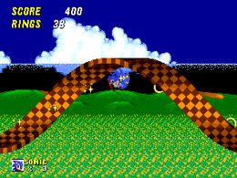 Sonic The Hedgehog 2 (Mega-Tech) - screen 2