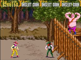 Sunset Riders (Asia 4 Players ver. ADD) - screen 1