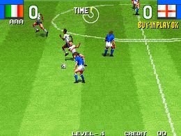 Super Sidekicks 2 - The World Championship / Tokuten Ou 2 - real fight football - screen 1