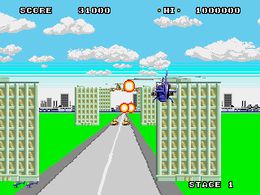 Super Thunder Blade (Mega-Tech) - screen 1