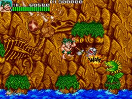 Tatakae Genshizin Joe & Mac (Japan) - screen 1