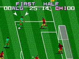 Tecmo World Cup (Mega Play) - screen 1
