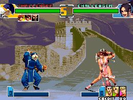 The King of Fighters 2001 (set 1) - screen 1