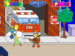 The Simpsons (2 Players Japan) - screen 2