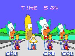 The Simpsons (2 Players Japan) - screen 1