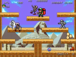 Tumble Pop (World) - screen 2