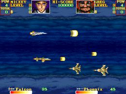 U.N. Squadron (US) - screen 1