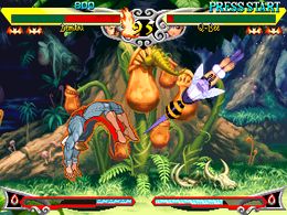 Vampire Savior: The Lord of Vampire (US 970519) - screen 1