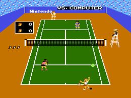 Vs. Tennis - screen 1