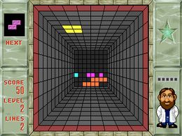 Welltris (Japan, 2 players) - screen 1