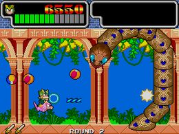 Wonder Boy III - Monster Lair (set 2, Japan, System 16B, FD1094 317-0085) - screen 1