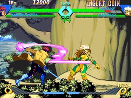 X-Men Vs. Street Fighter (US 961004) - screen 1