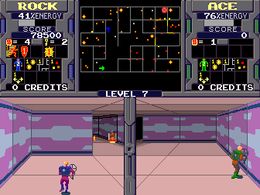 Xybots (rev 0) - screen 1