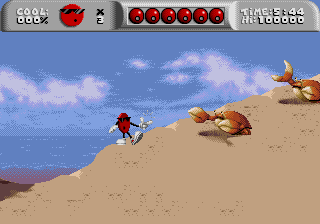 Cool Spot (E) - screen 1