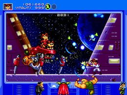 Gunstar Heroes (E) [!] - screen 1