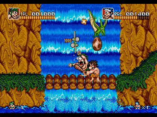 Joe & Mac Caveman Ninja (U) [!] - screen 1