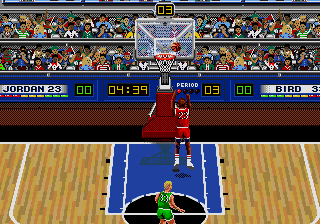 Jordan vs Bird - Super One-on-One (U) (REV 00) [!] - screen 1