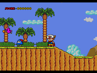 Majikaru Hashito no Butsutobi Turbo! Daibouken (J) [!] - screen 2