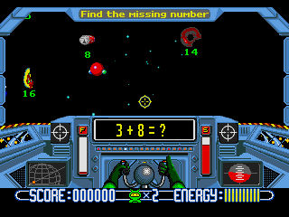 Math Blaster - Episode 1 (U) [!] - screen 1