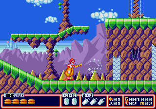 McDonald's Treasure Land Adventure (E) - screen 1