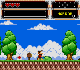 Monica na Terra dos Monstros (W) [!] - screen 1