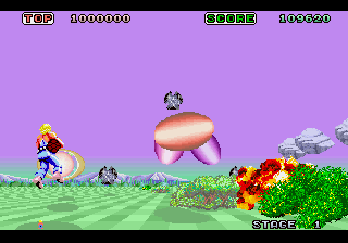 Space Harrier 32X (E) [!] - screen 1