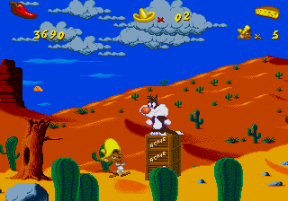 Speedy Gonzales - Cheeze Cat-astrophe (E) [!] - screen 1