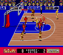 Super Real Basketball (E) [!] - screen 1