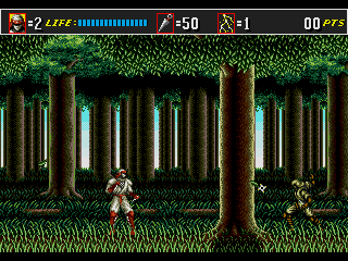 Super Shinobi II, The (J) - screen 2