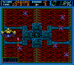 Volfied (W) - screen 1