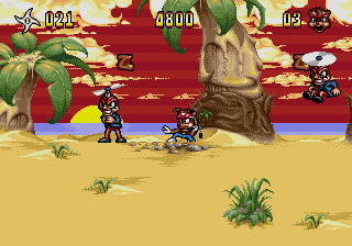 Zero the Kamikaze Squirrel (E) - screen 1