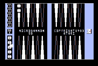 Micro-gammon SB - screen 1