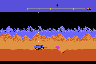 Moon Patrol - screen 1