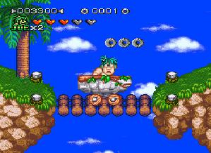 Joe & Mac 3 - Lost in the Tropics (E) (M3) [!] - screen 1