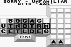 WordZap (U) - screen 1