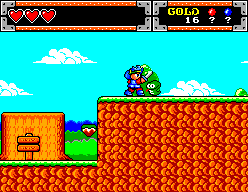 Wonder Boy 5 - Wonder Boy in Monster World (UE) (Proto) [!] - screen 1