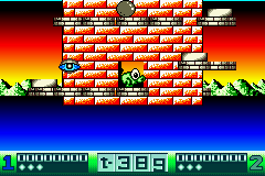 Nebulus GBA v1.2 [xxxx] - screen 1