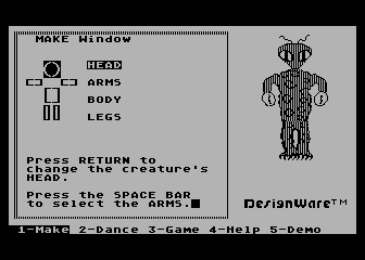 Creature Creator - screen 1