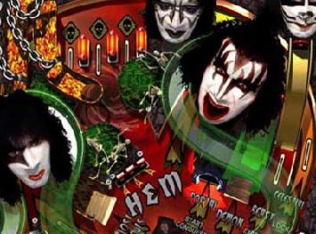 Kiss Pinball - screen 1