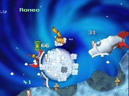 Worms - Open Warfare (E) [0368] - screen 2